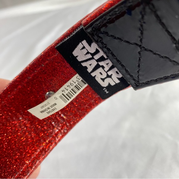 Petco Star Wars Darkside Dog Collar Darth Vader Red Stud Charm XXL/XXXL - Picture 3 of 5